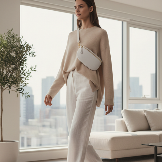 White Felicity lifestyle shot